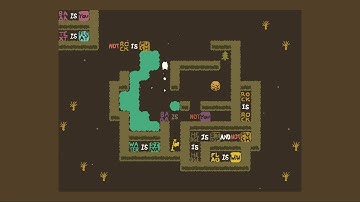 World 04 : Fall - Level 11 : Catch - Walkthrough Baba is you on Nintendo Switch and PC