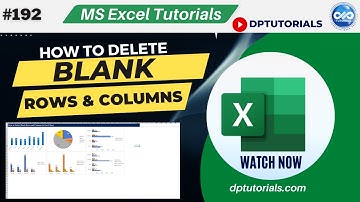 ✅ How to Delete Blank Rows & Columns in Excel – Quick & Easy!