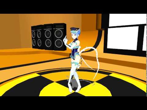 MMD Tiger Bunny Blue Rose Weekender Girl