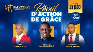 Reveil dAction de Grace | Day5  | Salvation Church of God | Pasteur Malory Laurent