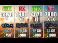 RTX 5070 Ti vs RX 7900 XT vs RTX 4070 Ti vs RX 7900 XTX | Test in 7 Games