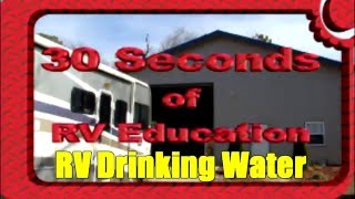 RV 101® -   RV Water System Tips