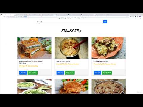 Create Food Recipe