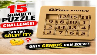 satisfying brain workout challenge! can you solve this?