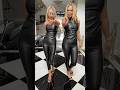 Leather Fits From M R The Label With M Masha Eklof5 Mumanddaughter Leatherfit Leatherdresses