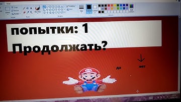 Mario 6 russian bootleg continue and game over screen