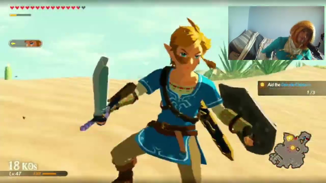 Cross the volcano - hyrule warriors: age of calamity #29