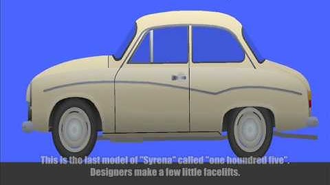 Phun Car - Syrena 105 Spring Engine