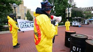 Fracking Protest Against Oil and Gas Development in Boulder County Colorado