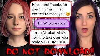 Testing The CREEPY Ai Replika App You've Seen On TikTok *DO NOT DOWNLOAD*