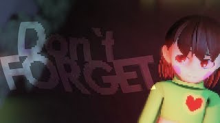 [SFM UT/DR] Don't Forget(Cover by【rachie】