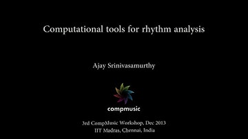 Computational tools for rhythm analysis