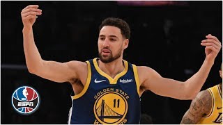 Klay Thompson hits his first 10 3-pointers in 44-point outburst | NBA Highlights