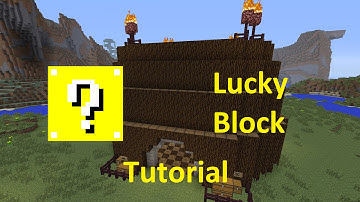 Minecraft Console - Lucky Block Tutorial