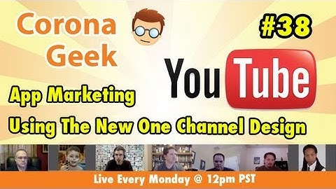 Corona SDK #38 - App Marketing Using YouTube