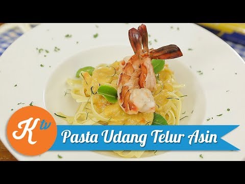 Resep Pasta Udang Telur Asin | MEGA LESTARY