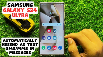 How to Enable/Disable Automatically Resend As Text SMS/MMS In Messages Samsung Galaxy S24 Ultra