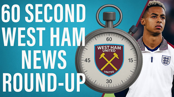 Aguerd REJECTS Return?! West Ham Transfer Race Heats Up! | Omari Hutchinson | 60-Second Round-Up