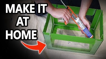 HOW TO: Make Glass Aquarium at Home | DIY TUTORIAL