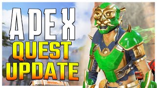Octane is GONE.. to hunt for Artifacts? (Apex Legends Quest + Lore Update)