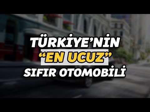 Türkiye'nin En Ucuz Sıfır Arabaları | Araba Fiyatları 2023