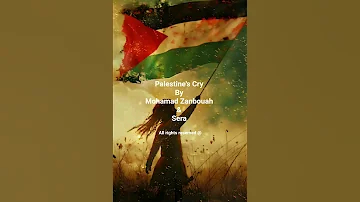 Palestine S Cry By Mohamad Zanbouah Sera Palestine Gaza Freepalestine Viral Explore 