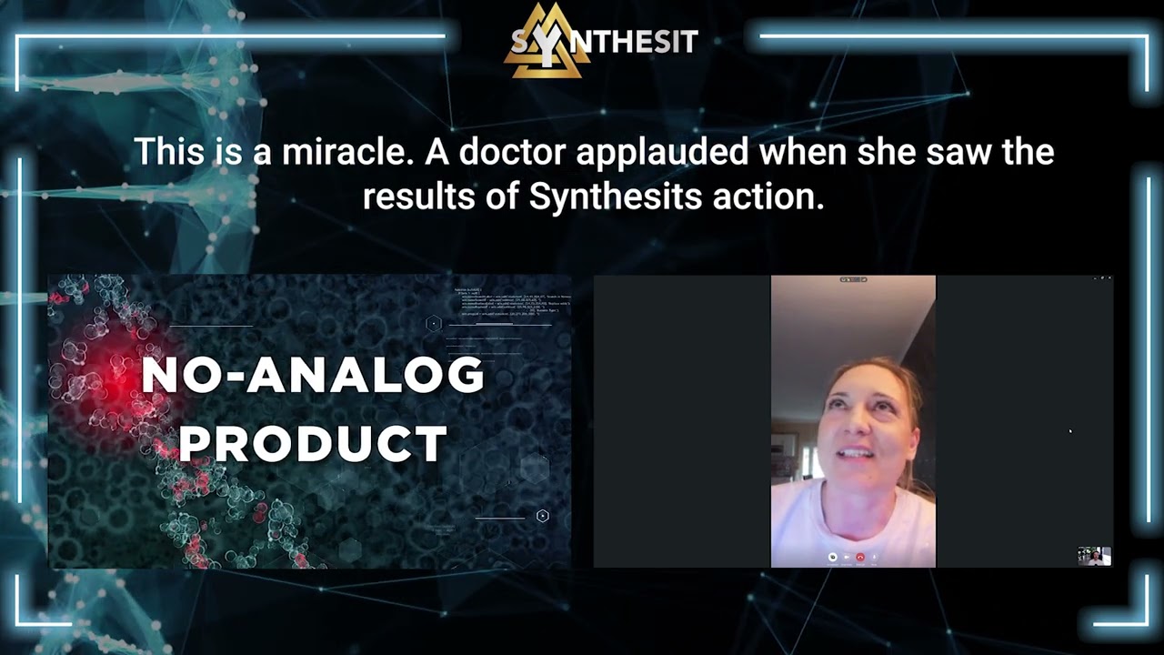 This is a miracle  A doctor applauded when she saw the results of Synthesit's action  Review
