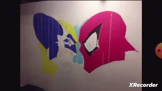 Time To Draw Wolverine And Spiderman With Posca Pens.