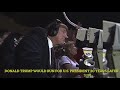 Donald Trump as celebrity NBC cameraman during Rockets Spurs NBA WCF - 1st June 1995