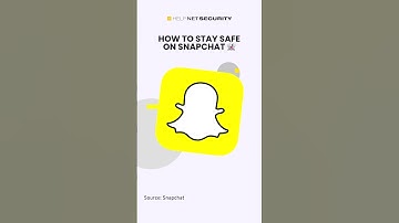 How to stay safe on Snapchat #cybersecurity #security #awareness #applicationsecurity #password #MFA