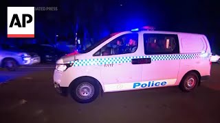 Australian police say suspect arrested after reported stabbing at church in Sydney