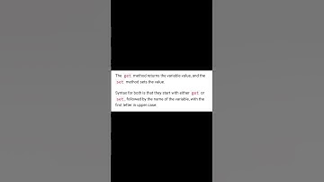 Encapsulation #Java #Get & Set Methods #Syntax #Shorts #Ammu