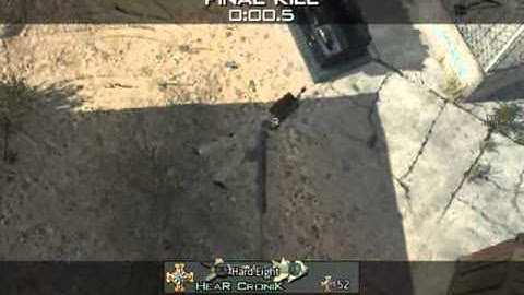 Game Winning Kill with Cross Map Trowing Knife on Dome