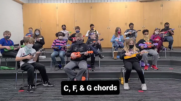 Mrs. Besonen's 4th grade ukuleles