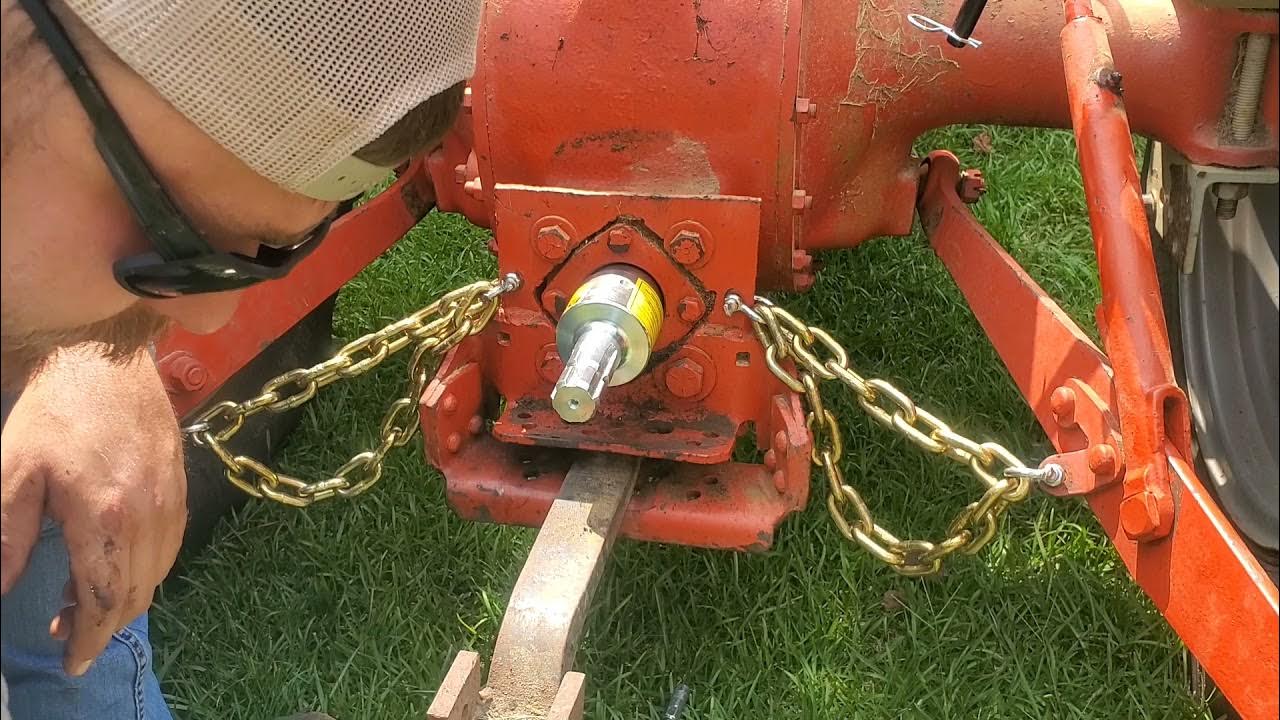 How to Install PTO Over Run Clutch on Ford 600 Tractor lazypondfarm