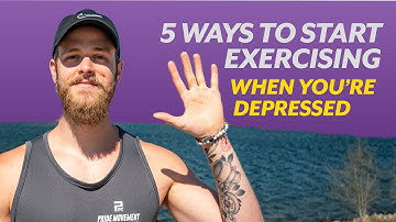 5 Ways To Start Exercising When You’re Depressed #ExerciseAndDepression #ExerciseAndAnxiety
