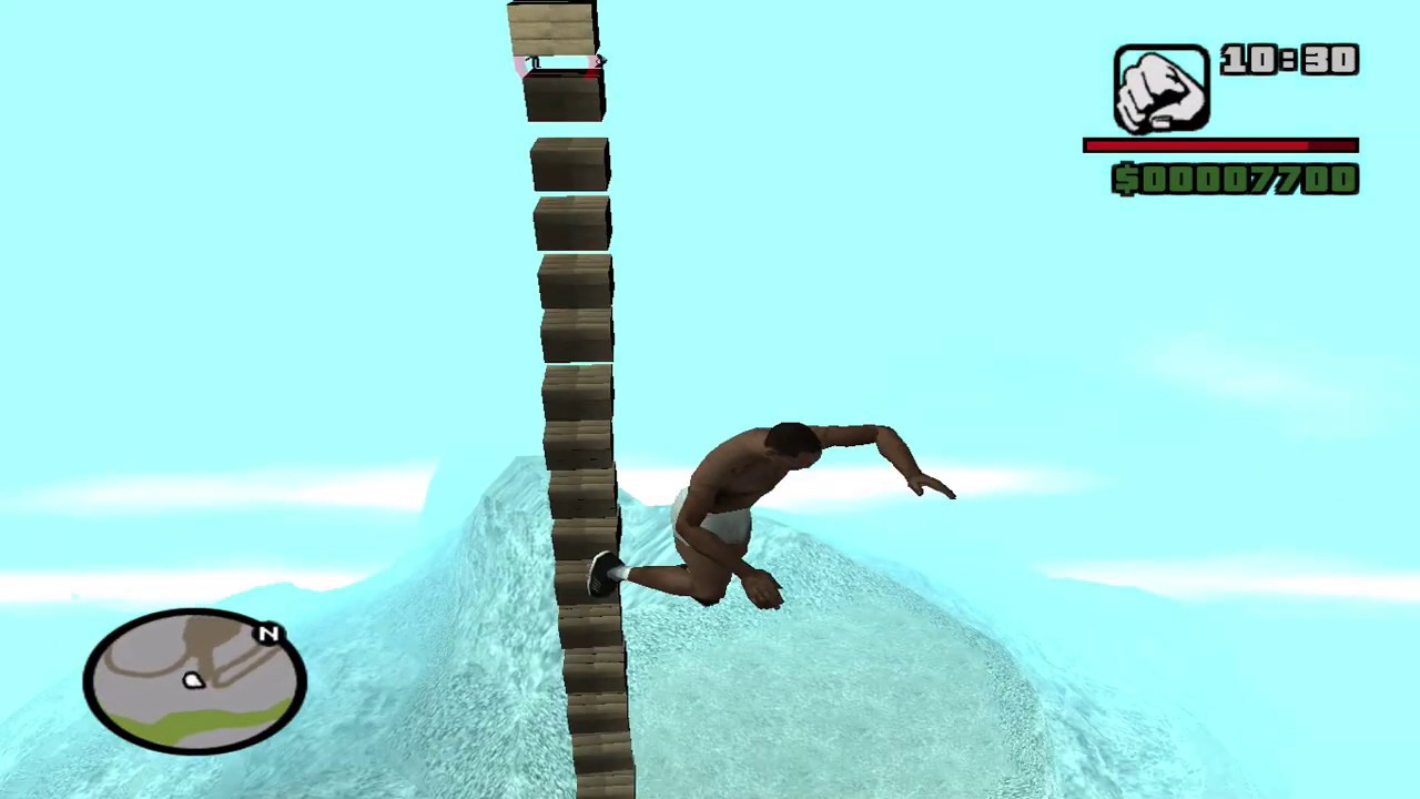 Gta Sa descending 100 boxes challenge