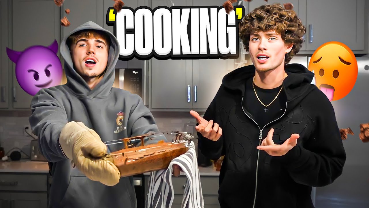 We Made Double Chocolate Chip BROWNIES!