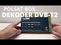 Polsat box dekoder dvbt2 z dostpem do patnych kanaw sportowych i informacyjnych