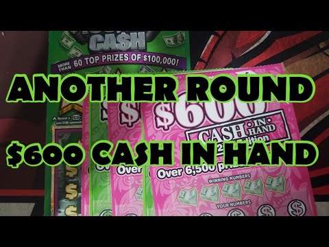 ANOTHER ROUND $600 CASH IN HAND 🥴 | MARYLAND LOTTERY | #subscribe # ...