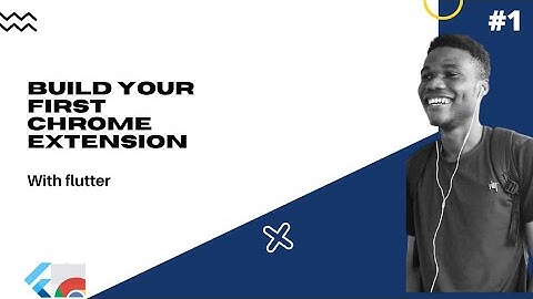 Flutter : Build a chrome extension