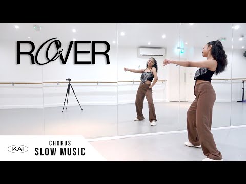 KAI (카이) - 'Rover' - Dance Tutorial - SLOW MUSIC & MIRROR (Chorus)