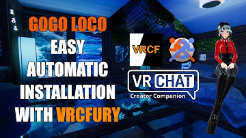 How to add GoGo Loco to avatar automatically using VRCFury - VRChat Avatar Tutorial