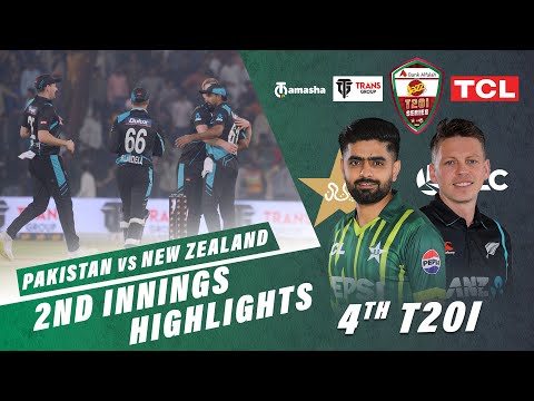 2nd Innings Highlights | Pakistan vs New Zealand | 4th T20I 2024 | PCB | M2E2U