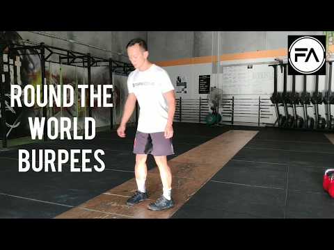 Exercise Library: Round the World Burpees