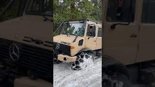 Can a Mercedes-Benz Unimog Make It Where No Other 4X4 Dares To Go? #Shorts