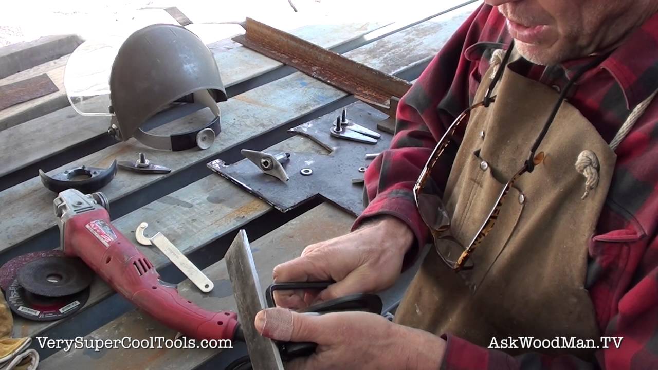 990 Making A Tool Rest Bench Grinder Upgrade 1 Of 10 Youtube