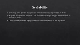Client Server Systems and Web-Based Databases
