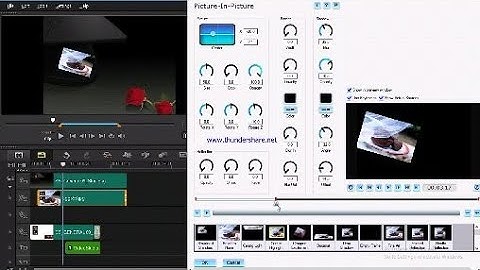 How to create video animation/ picture-in-picture plugins in corel video studio Pro. Tutorial.