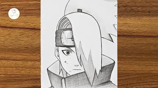 Download Lagu How to draw Deidara from Naruto || Naruto drawing tutorial || Easy anime drawings for beginners MP3 Download Lagu How to draw Deidara from Naruto || Naruto drawing tutorial || Easy anime drawings for beginners MP3
